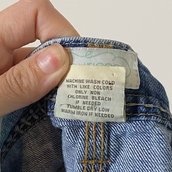 Maurice’s Sz 14 Y2K Fringe Denim Mini Skirt - Picture 4 of 4